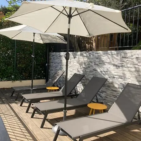 Superbe Toute Equipee, Vue Mer, A 1km Des Plages, Piscine, Barbecue, Jeux Enfants, Mini Golf, Boulodrome, Ping-pong, Parking Prive 别墅 尼斯