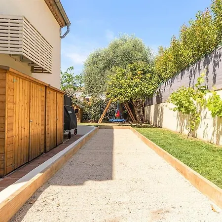 Superbe Toute Equipee, Vue Mer, A 1km Des Plages, Piscine, Barbecue, Jeux Enfants, Mini Golf, Boulodrome, Ping-pong, Parking Prive 别墅 尼斯