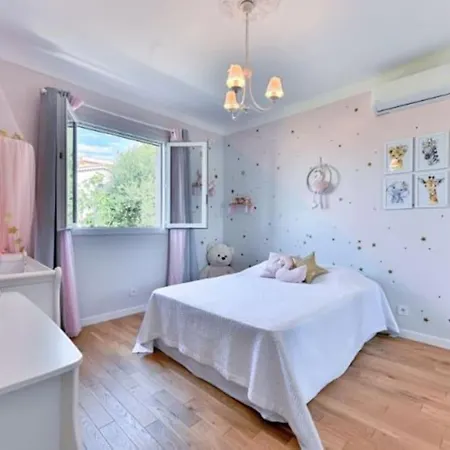 别墅 Superbe Toute Equipee, Vue Mer, A 1km Des Plages, Piscine, Barbecue, Jeux Enfants, Mini Golf, Boulodrome, Ping-pong, Parking Prive